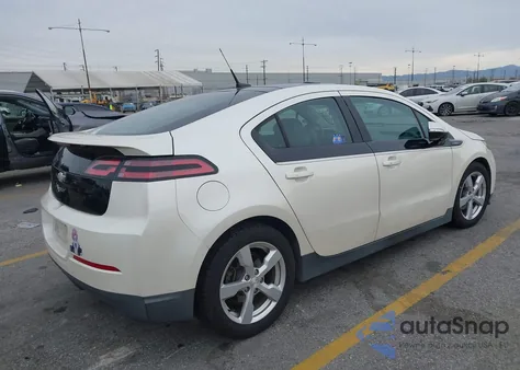 2012 Chevrolet Volt из США, поврежденный, VIN 1G1RF6E47CU120517